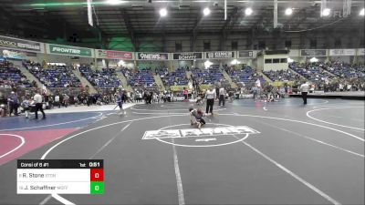 66 lbs Consi Of 8 #1 - Rocky Stone, Stone Wrestling vs Jason Schaffner, Moffat County