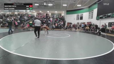144 lbs Cons. Round 3 - Kade Adams, Monett High School vs Brayden Ortiz, Mowest
