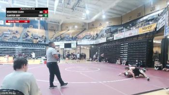 141 lbs Cons. Round 1 - Brayden Cash, Ouachita Baptist vs Carter Eby, Fort Hays Tech Northwest