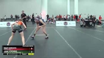 109 lbs Placement Matches (16 Team) - Jaine Stephens, University Of The Cumberlands vs Riley Horvath, Indiana Tech