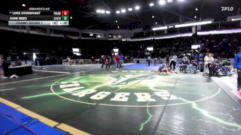 150 lbs Champ. Round 1 - John Reed, Eastside Catholic vs Luke Sturdivant, Prairie