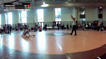 94 lbs Quarterfinal - Colt Brewer, Virginia Team Predators vs Harold Dahl, Williamsburg Wrestling Club