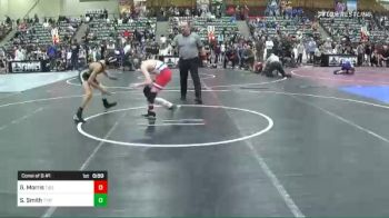 95 lbs Consi Of 8 #1 - Gunner Morris, Tiger Elite Mat Club vs Sam Smith, Triple Threat Wrestling