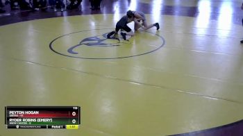 113 lbs Round 4 (8 Team) - Peyton Hogan, Uintah vs Ryder Robins (Emery), Snow Canyon