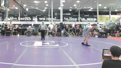 154 lbs Quarterfinal - James Goodger, Blue Knights Alpha vs Zack Jaffe, Kraken Grizzly - HSC