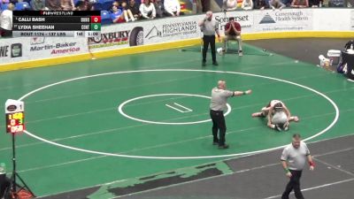 137 lbs Round Of 32 - Calli Bash, Dubois vs Lydia Sheehan, Central Cambria