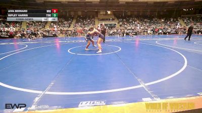 Consolation - Aiva Bernard, Woodland Wrestling Club vs Ripley Harris, Team Tulsa Wrestling Club