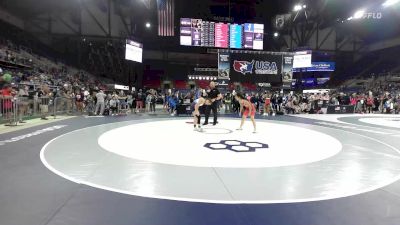 110 lbs Cons. Rd Of 64 - Giselle Arambula, IL vs Rhiley Lees, OR