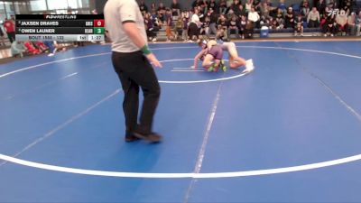132 lbs Championship Bracket - Owen Launer, Kearney vs Jaxsen Draves, Grand Island
