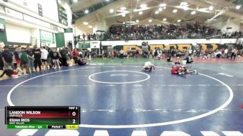 85 lbs Champ. Round 2 - Landon Wilson, Sawtooth vs Esiah Rios, East Valley