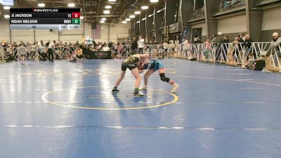 92 lbs Round 3 - 12:00pm Friday - Jj Jackson, Team Ohio vs Noah Nelson, Ranger Wrestling Club