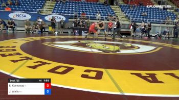 182 lbs Rnd Of 32 - Eli Karnavas, Iowa vs Jaydon Walls, Missouri