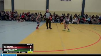 75 lbs Champ. Round 2 - Walter Caulum, West Salem Bangor vs Bo Rooney, Outlaw Wrestling Club