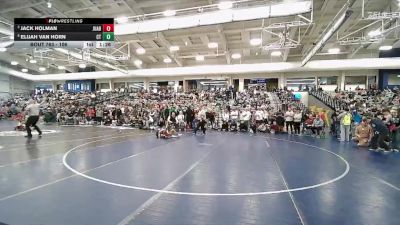 106 lbs Quarterfinal - Jack Holman, Juab vs Elijah Van Horn, Cherokee Trail