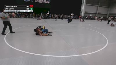 165 lbs Cons. Rd Of 32 - Liam LeDuc, Flathead High School Wrestling vs Aiden Brown, Tiger Wrestling Club - TPW4