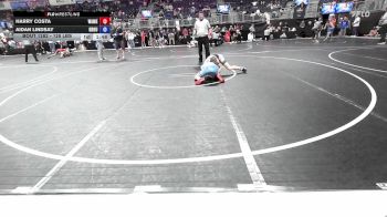 128 lbs Consolation - Harry Costa, Wamego WC vs Aidan Lindsay, Ground Zero