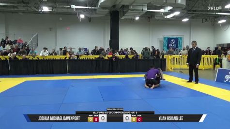 Yuan Hsiang Lee vs Joshua Michael Davenport 2026 Pan IBJJF Jiu-Jitsu No-Gi Championship