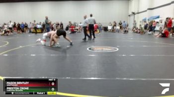 145 lbs Cons. Round 1 - Mason Bentley, Unattached vs Preston Crone, Carolina Reapers