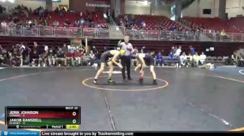 152 lbs Round 6 (8 Team) - Jakob Ransdell, Kearney vs Jerik Johnson, Fairbury