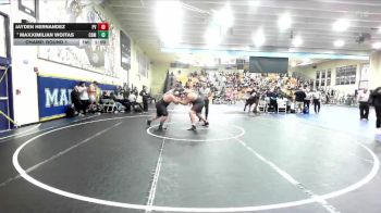 285 lbs Champ. Round 1 - Maxximilian Wojtas, Corona Del Mar vs Jayden Hernandez, Paloma Valley