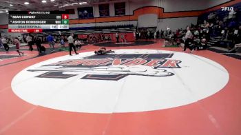 141 lbs Quarterfinal - Sean Conway, University Of Chicago vs Ashton Romberger, Wilkes University