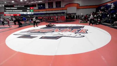 141 lbs Quarterfinal - Sean Conway, University Of Chicago vs Ashton Romberger, Wilkes University