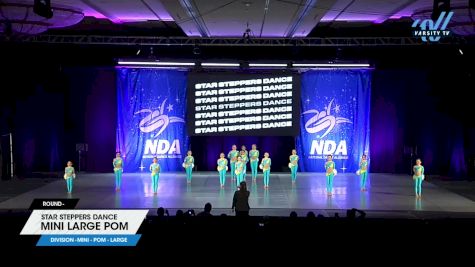 Star Steppers Dance - Mini Large Pom [2025 Mini - Pom - Large] 2025 NDA All-Star National Championship