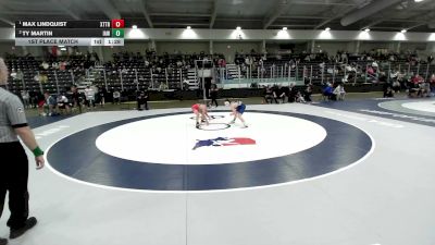 100 lbs 1st Place Match - Max Lindquist, Xtreme Training vs Ty Martin, Immortal Athletics WC