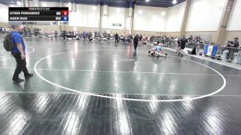 110 lbs Rr Rnd 2 - Ayden Fernandez, Gladiator Wrestling vs Aiden Ruiz, Black Flag Wrestling Academy