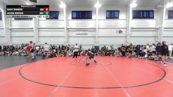 140 lbs Round Robin 1 - Zack Zimmer, Ohio Gold-MS vs Jacob Brown, Northern Elite-MS