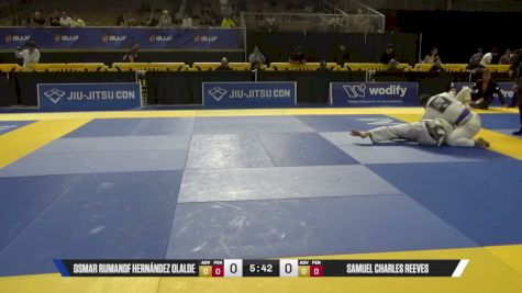Osmar Rumanof Hernández Olalde vs Samuel Charles Reeves 2026 Pan Jiu Jitsu IBJJF Championship