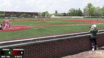 Replay: Babson College vs Springfield | May 3 @ 11 AM