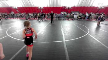 62 lbs Round 2 - Aubrey DAlie, B.A.M. Training Center vs Jemma Smallwood, Valley Elite Wrestling Club