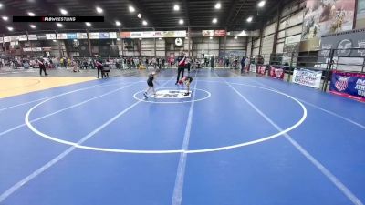 55 lbs Champ. Round 3 - Garrett Johnson, Dakota Boyz Wrestling Club vs Bowen Jacobs, Lander Legacy Wrestling Club