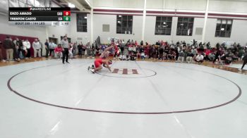 144 lbs Round Of 16 - Enzo Amado, Cardinal Gibbons vs Trenton Casto, Lakeway Christian Academy