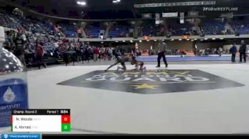 113 lbs Champ. Round 2 - Noah Woods, Washington vs Anas Ahmed, Stagg