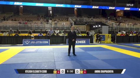 Amina Shaprasheva vs Kyleigh Elizabeth Cobb 2025 Pan Jiu Jitsu IBJJF Championship
