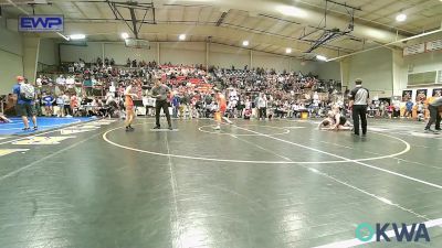 112 lbs Quarterfinal - Ethan Gregory, Grove Takedown Club vs Coltan Allen, Sperry Wrestling Club