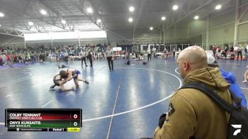 138 lbs Champ. Round 2 - Onyx Kunsaitis, East Idaho Elite vs Colby Tennant, Fremont Wrestling Club