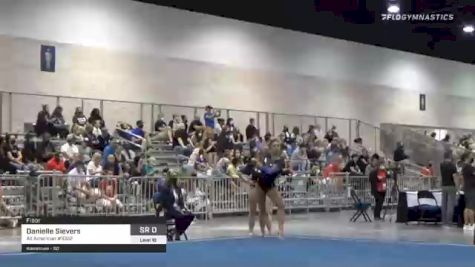 Danielle Sievers - Floor, All American #1002 - 2021 USA Gymnastics Development Program National Championships