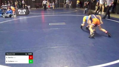 67 lbs Round Of 32 - Xavier Santa, Selinsgrove vs Roland Cullers, Corry