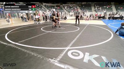 49 lbs Semifinal - Aston Amatucci, Team Tulsa Wrestling Club vs Mason Wakefield, Keystone Wrestling Club
