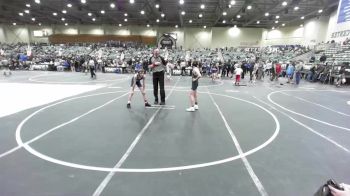 88 lbs Round Of 16 - Keegan Cobb, Damonte Mustangs WC vs Morgan Cruise, Rocklin Rampage