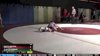 106 lbs Cons. Round 2 - Clayton Babinat, South Tama County vs Gavyn Winters, Greene County