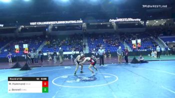 152 lbs Prelims - Matthew Hammond, Reading vs James Bonnell, Concord