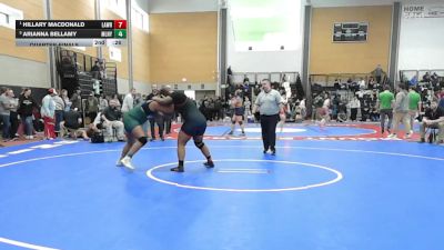 235 lbs Quarterfinal - Jadaliz Acosta, Bloomfield/Weaver vs Elaine Pinto, Durfee