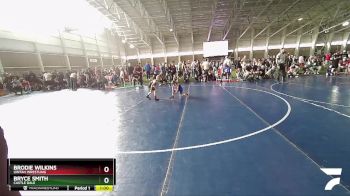 55 lbs Quarterfinal - Bryce Smith, Castle Dale vs Brodie Wilkins, Uintah Wrestling