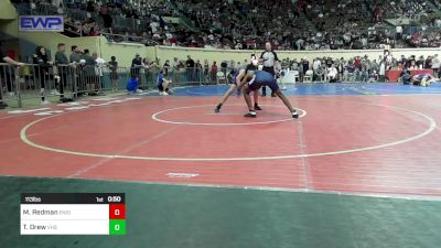 113 lbs Consi Of 64 #2 - Micaiah Redman, Enid Junior High vs Thomas Drew, Vian