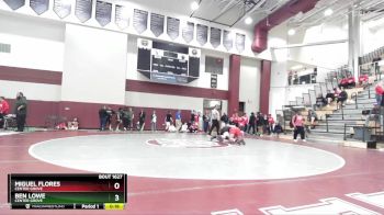 215 lbs 1st Place Match - Ben Lowe, Center Grove vs Miguel Flores, Center Grove