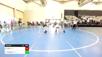 172-H lbs Round Of 16 - Genti Idrizi, Bergen Catholic vs Logan Haggerty, Orchard South WC